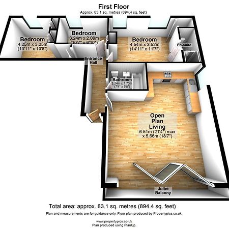Spacious, 3 Bedroom, 2 Bathroom, Surbiton Εξωτερικό φωτογραφία